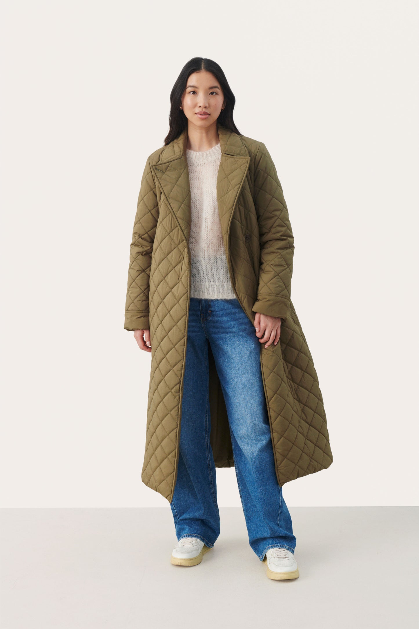 Sophies Quilted Trench