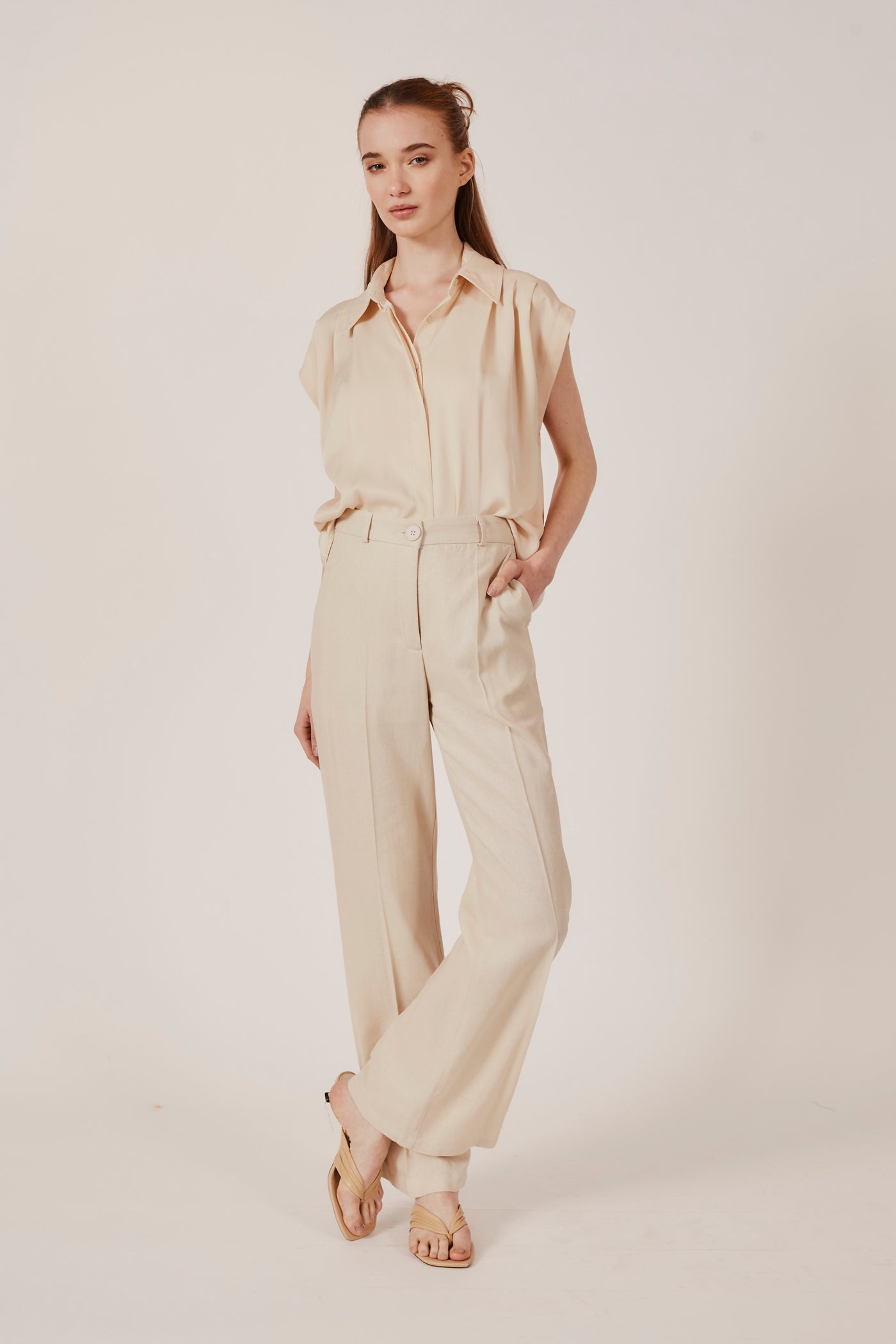 Ochro Sleeveless Shirt