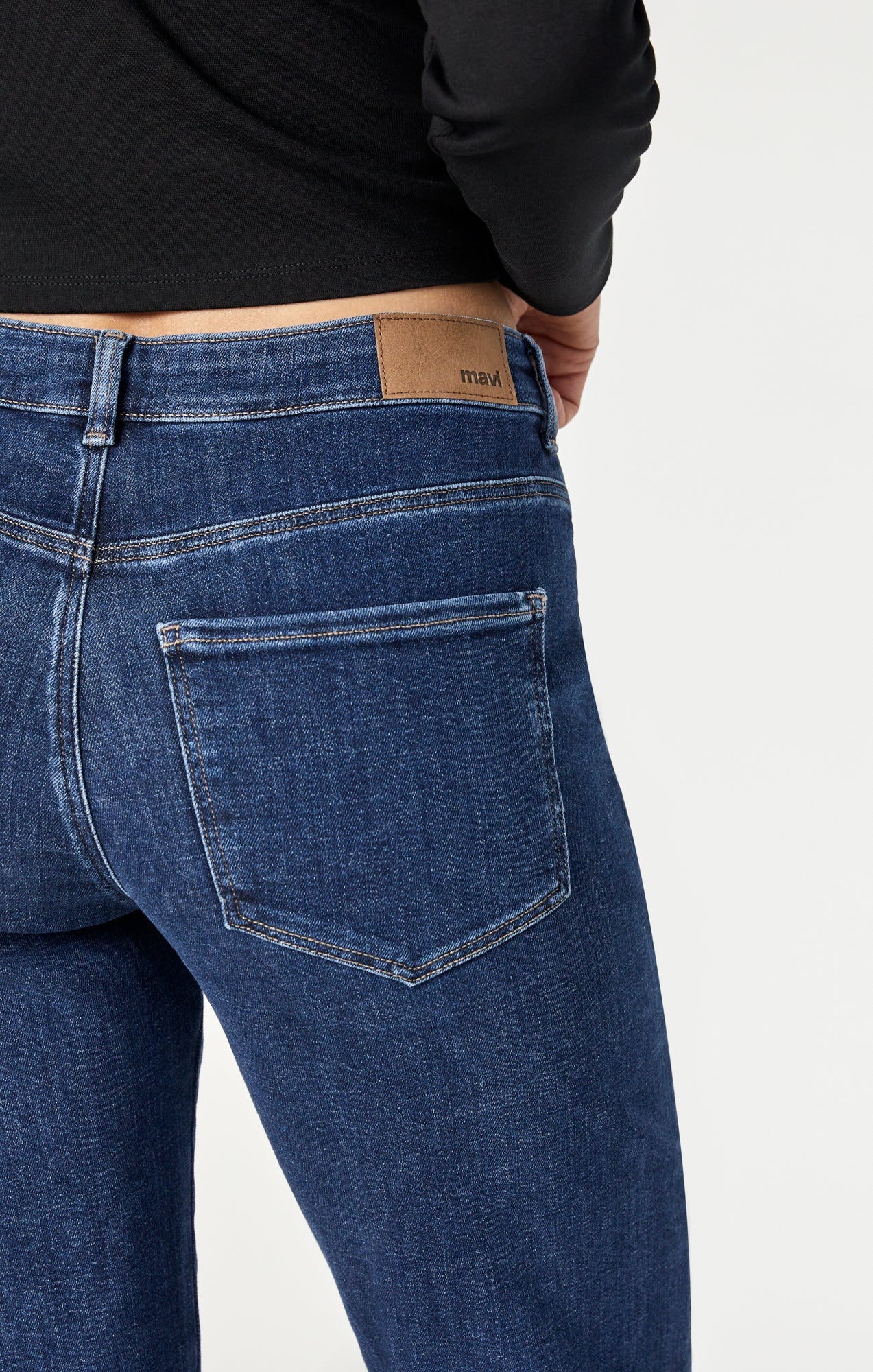 Miracle Jean Dark Feather Blue