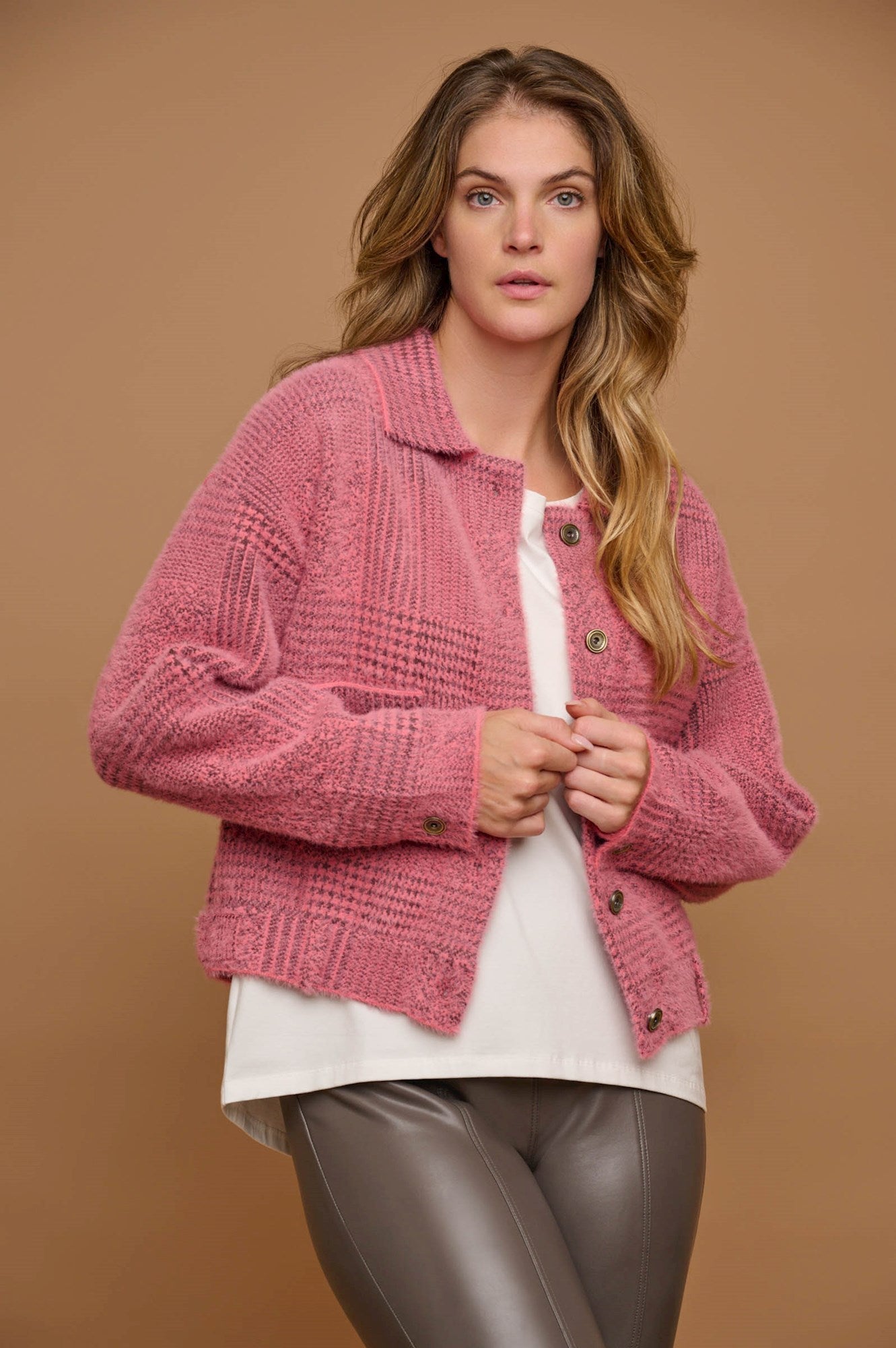 Bubbly Knit Jacket