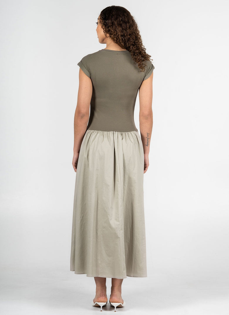 Moi Cap Sleeve Dress