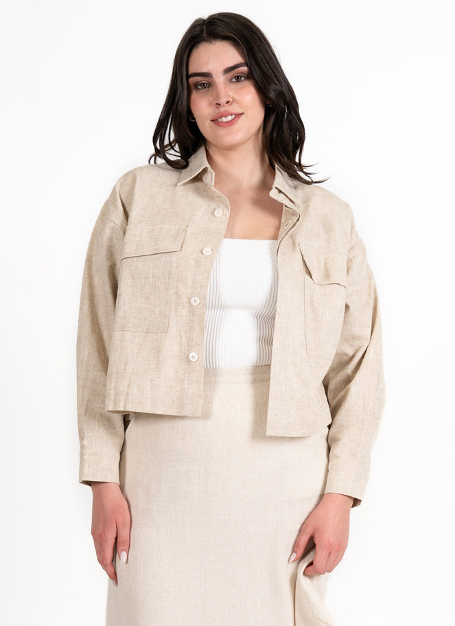Moi Linen Jacket