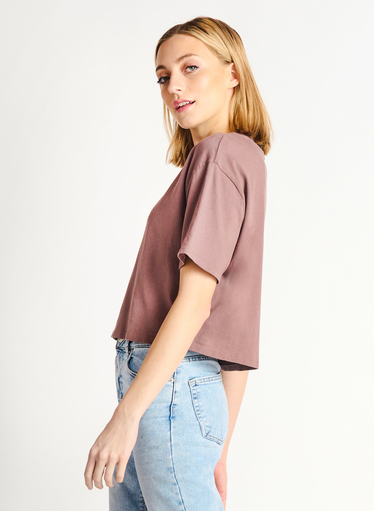 Ansel Cropped Tee