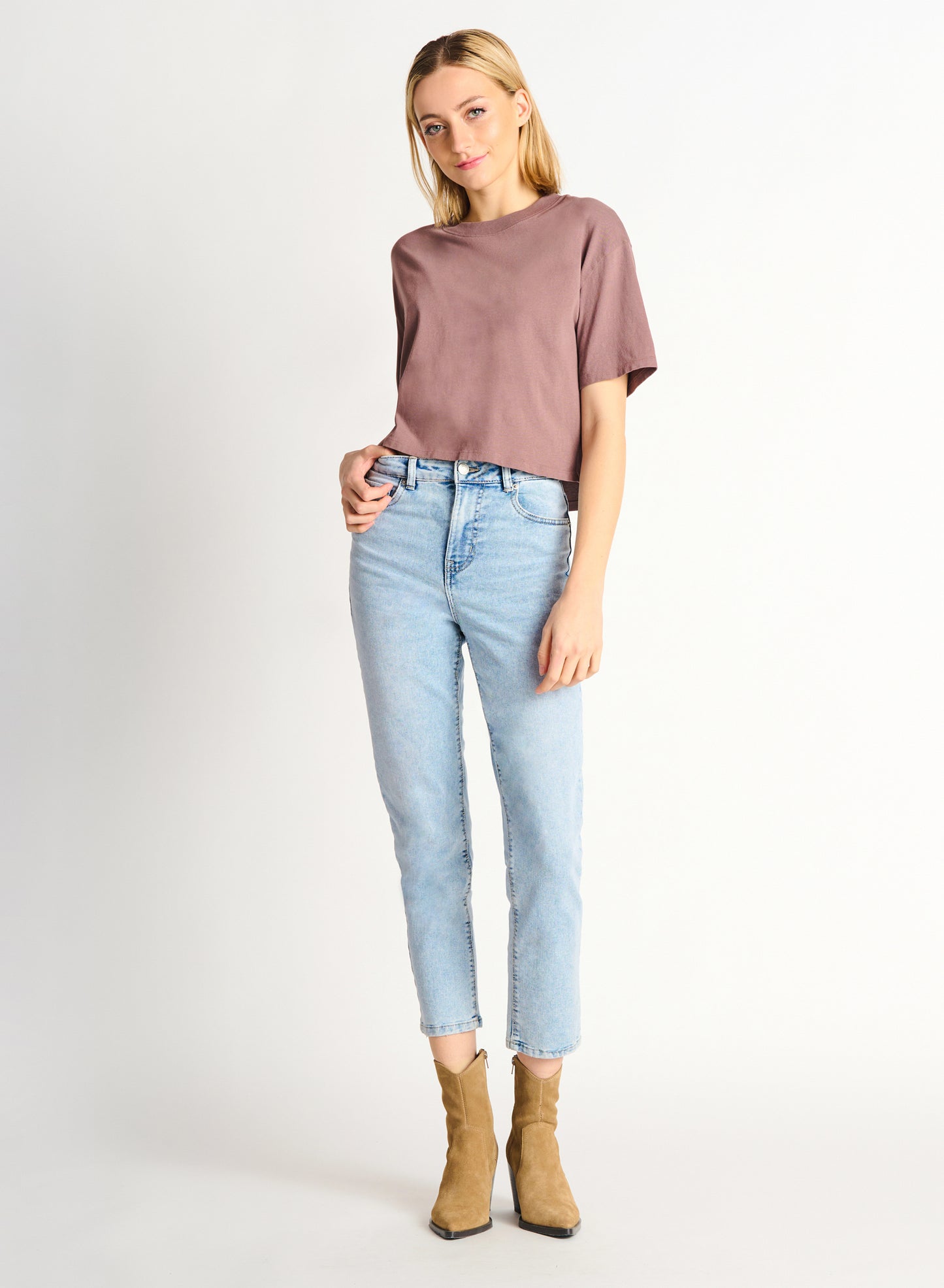 Ansel Cropped Tee