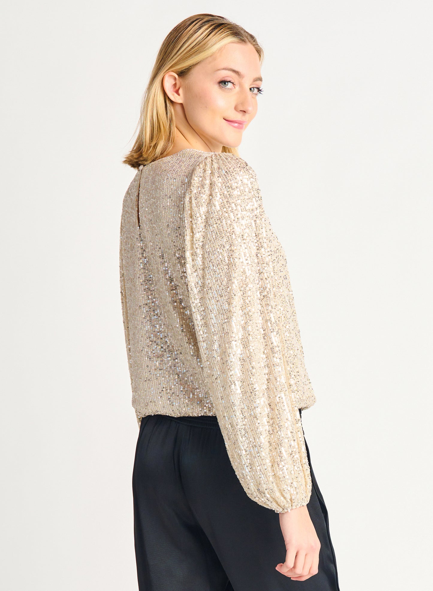 Dempsey Sequin Top