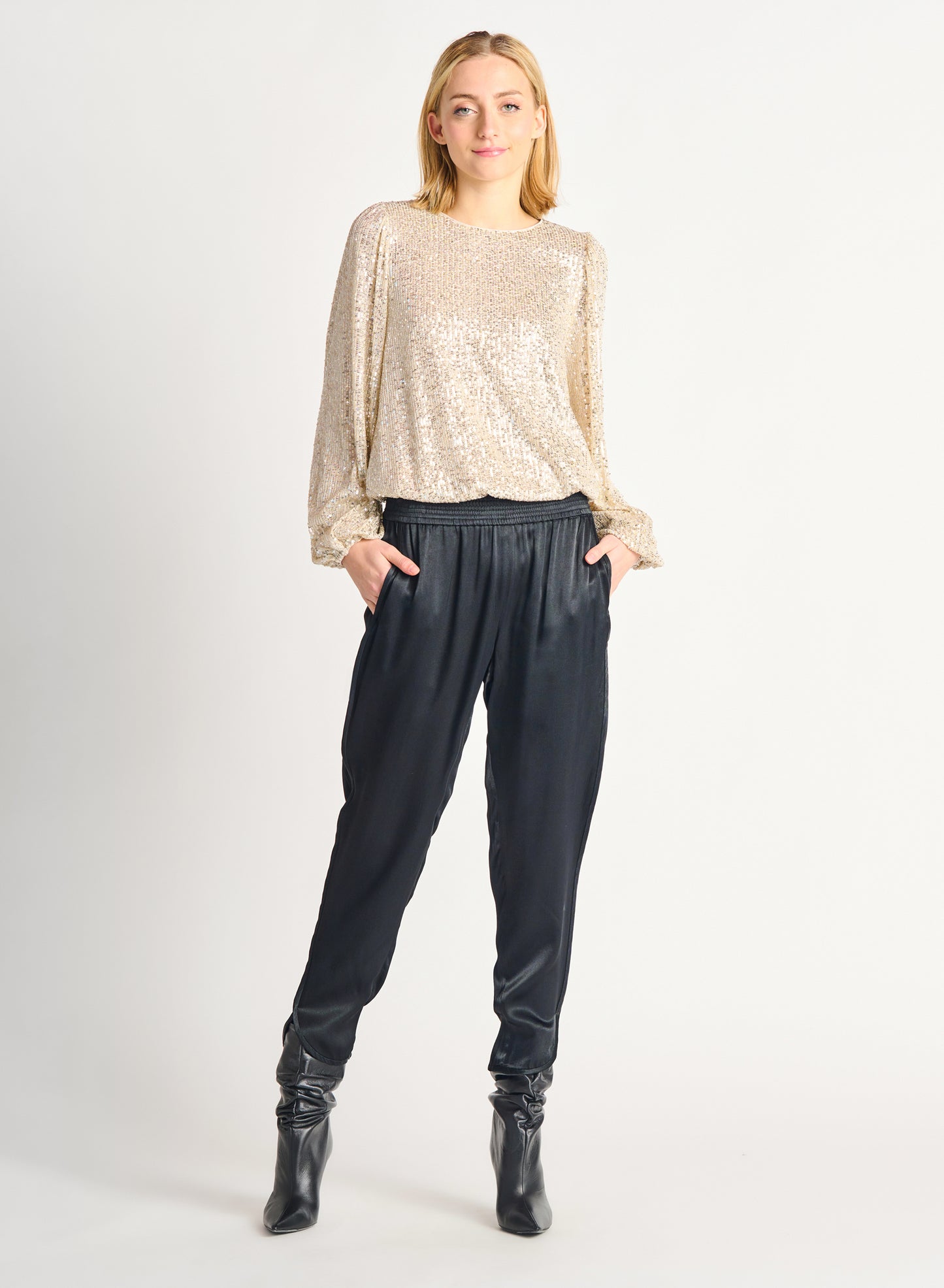 Dempsey Sequin Top