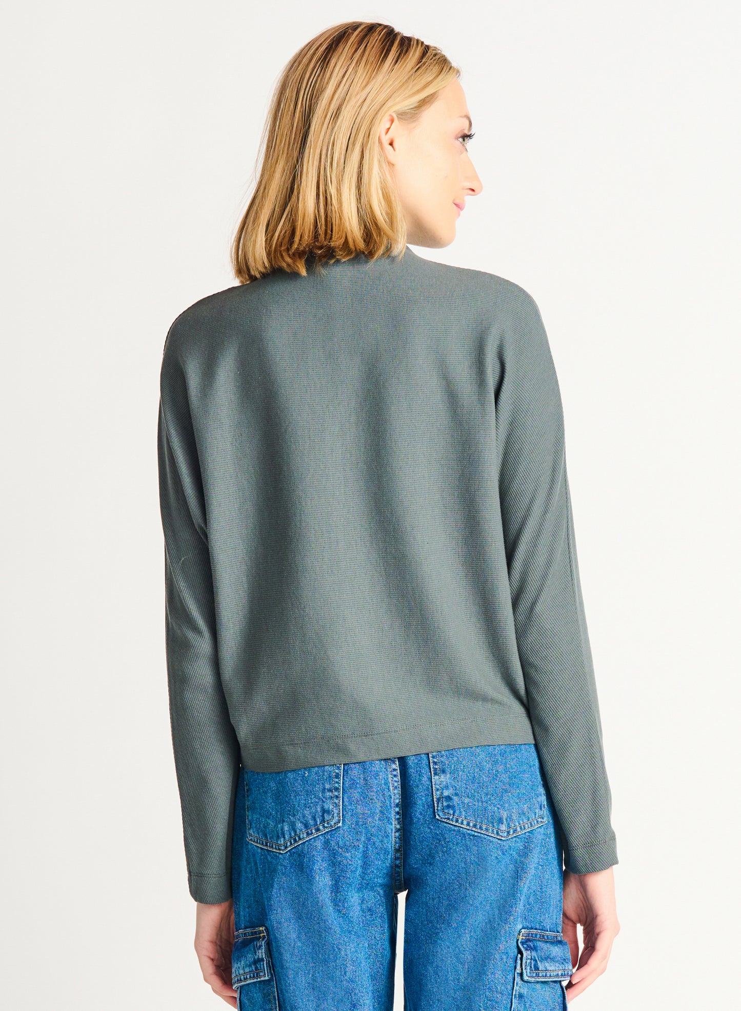 Beryl Mock Neck Top