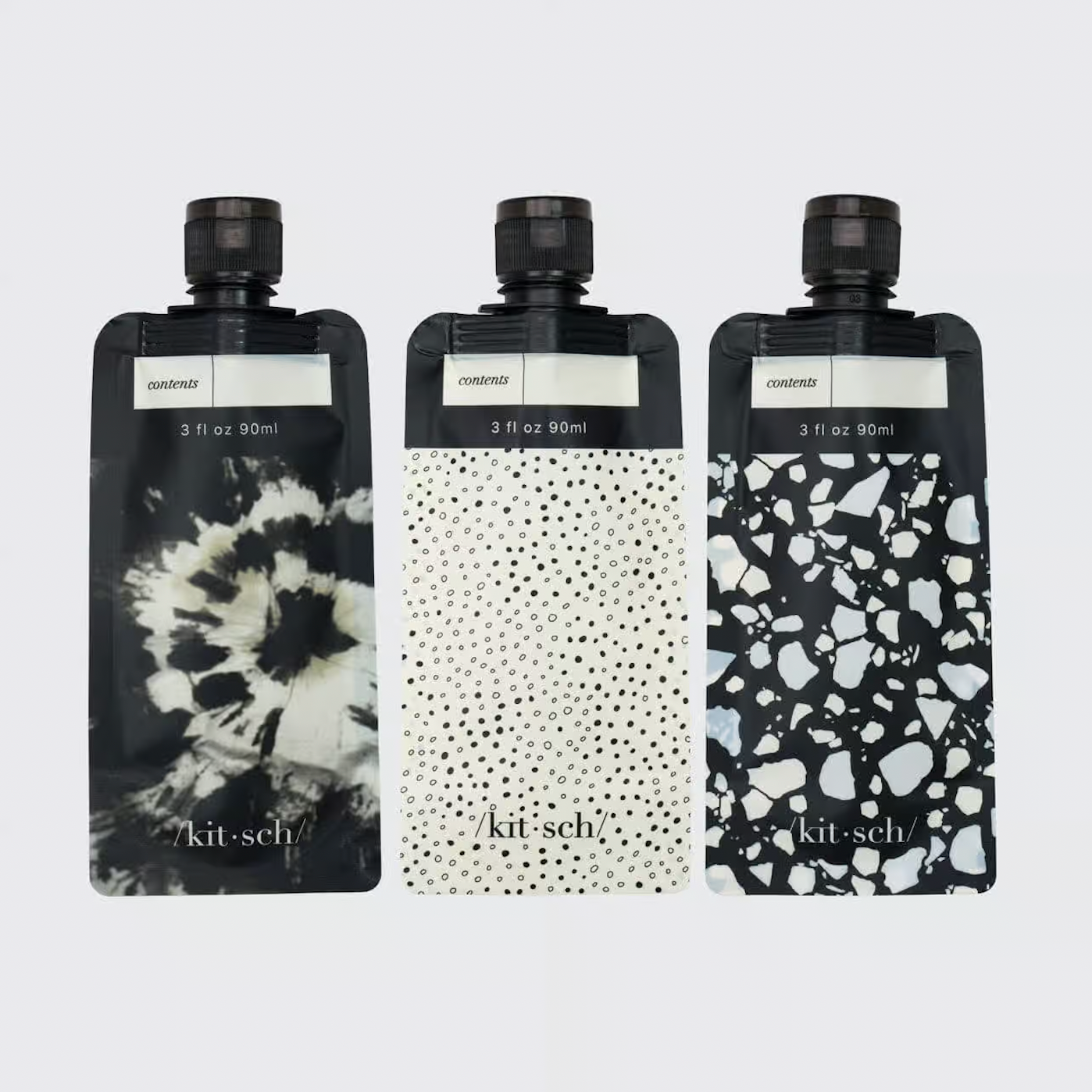 Refillable Travel Pouches