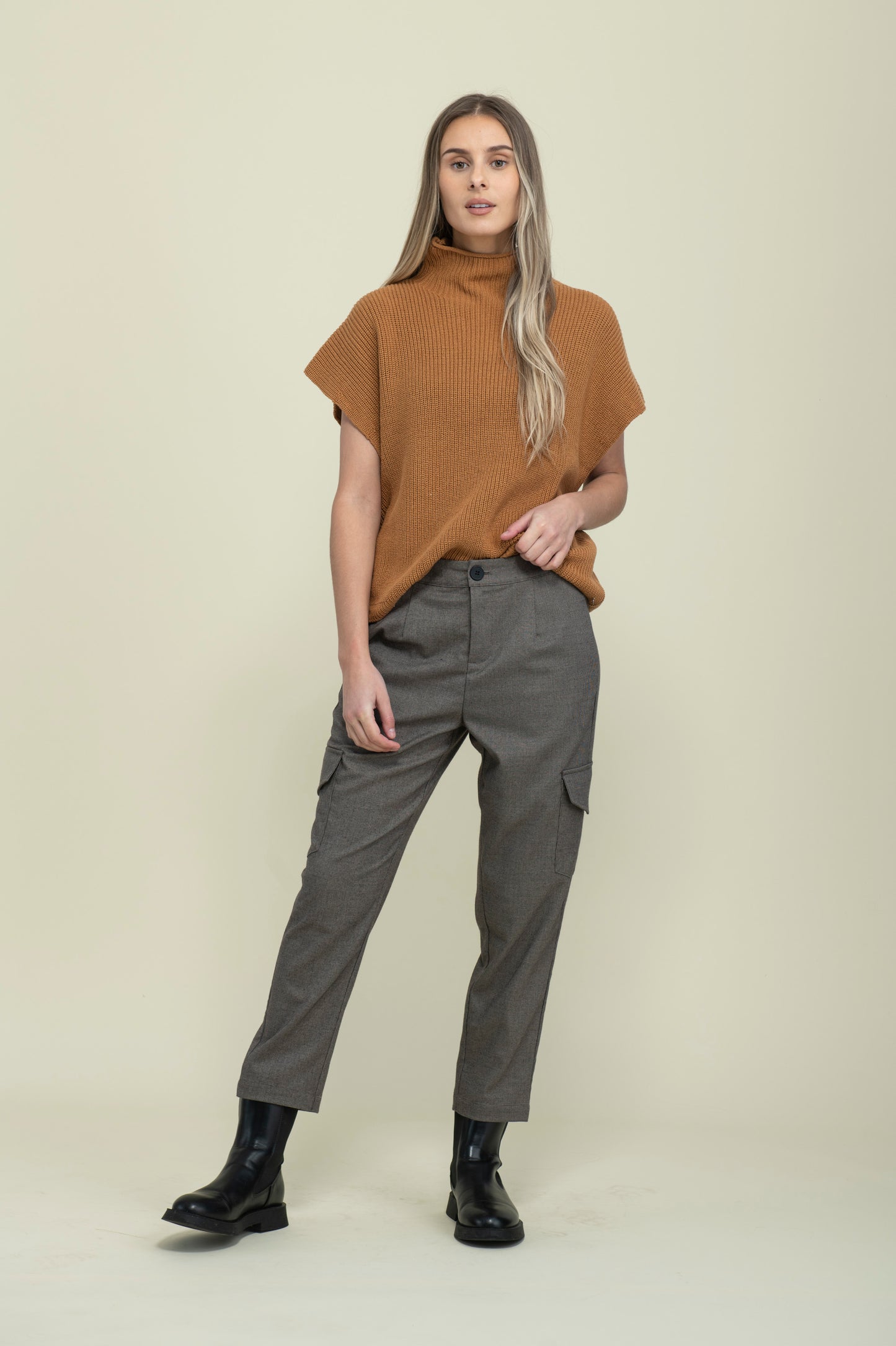 Shawna Funnel Neck