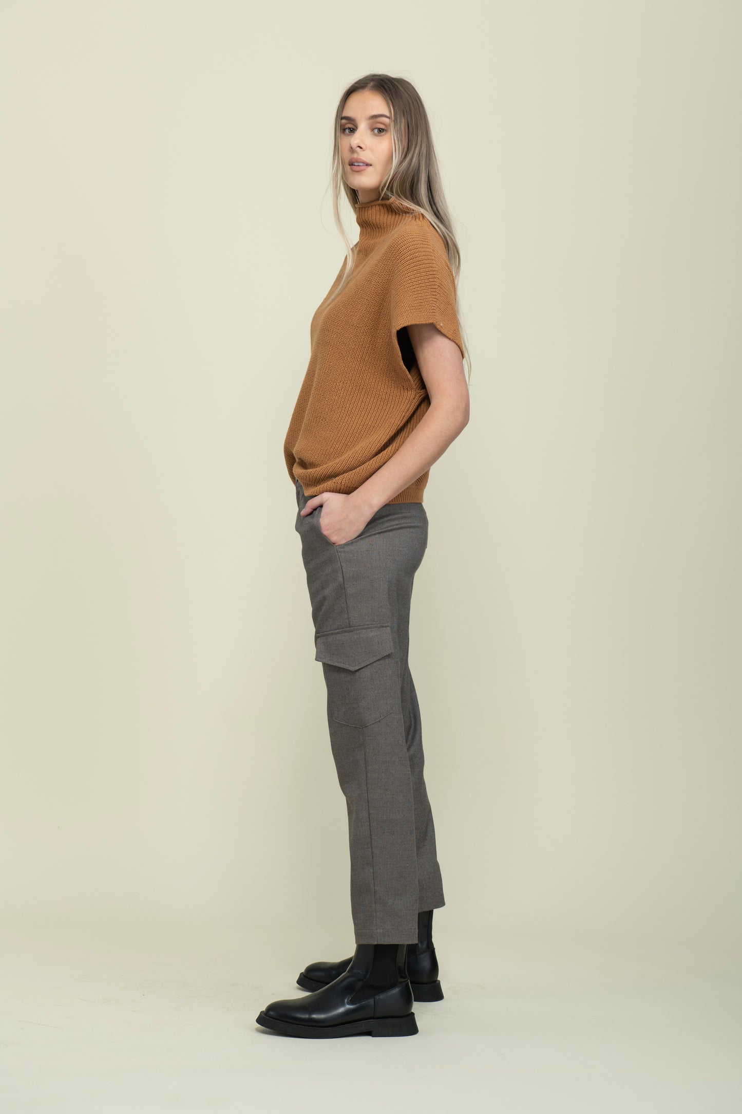 Shawna Funnel Neck