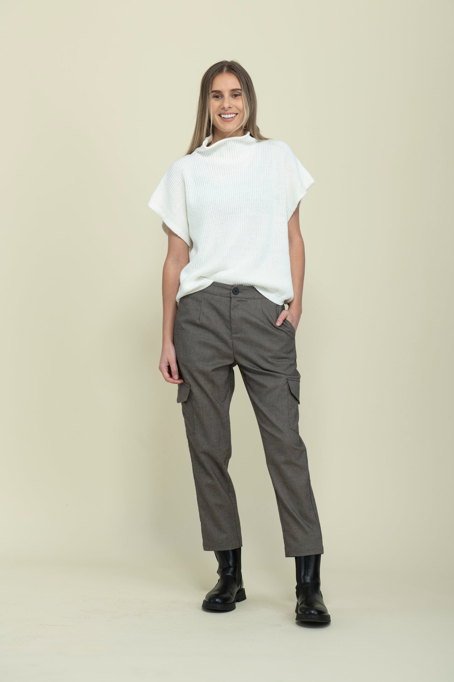 Shawna Funnel Neck