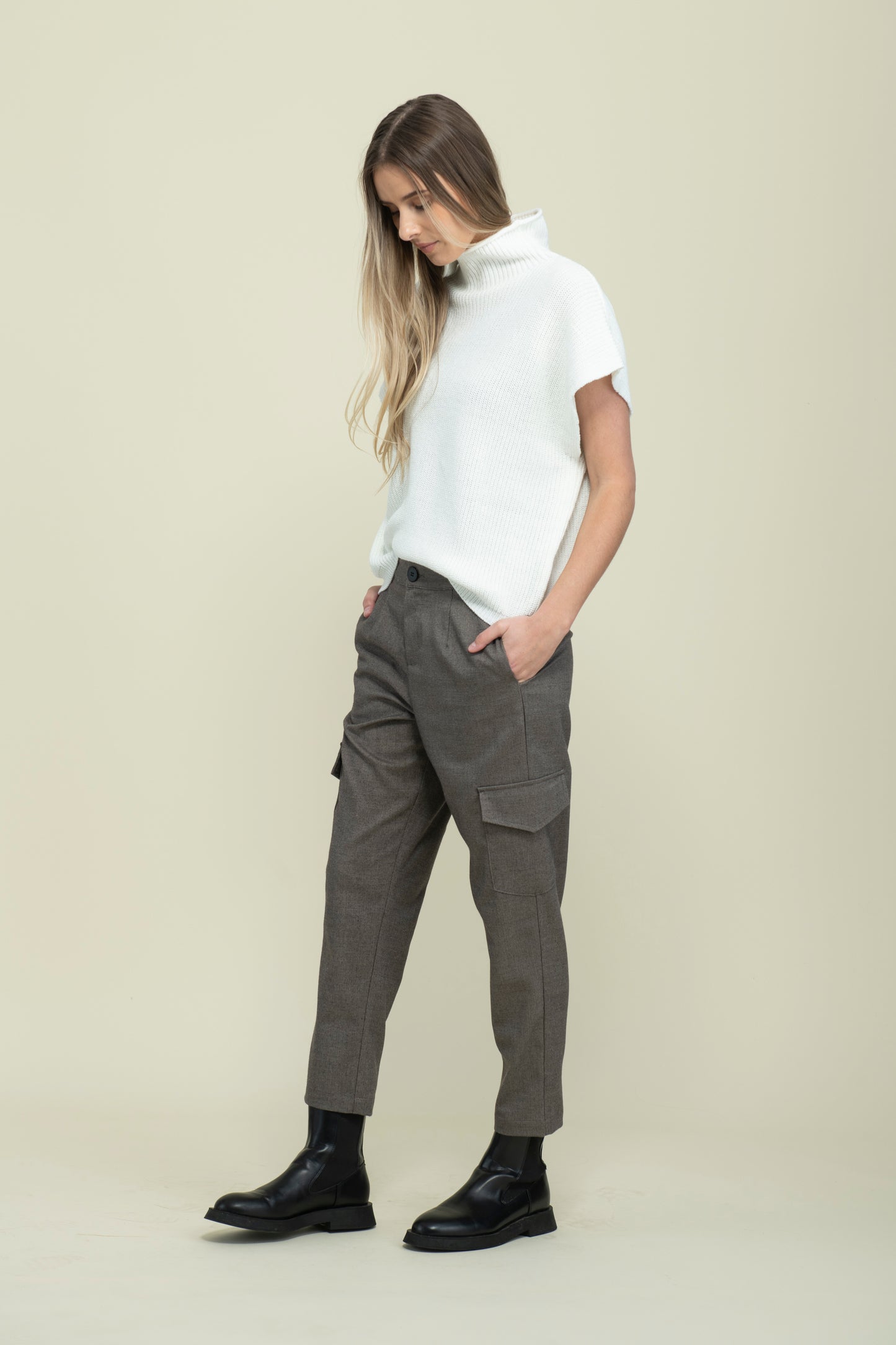 Shawna Funnel Neck