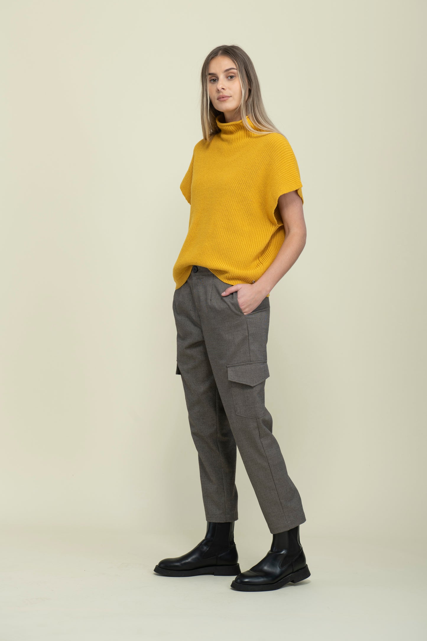 Shawna Funnel Neck