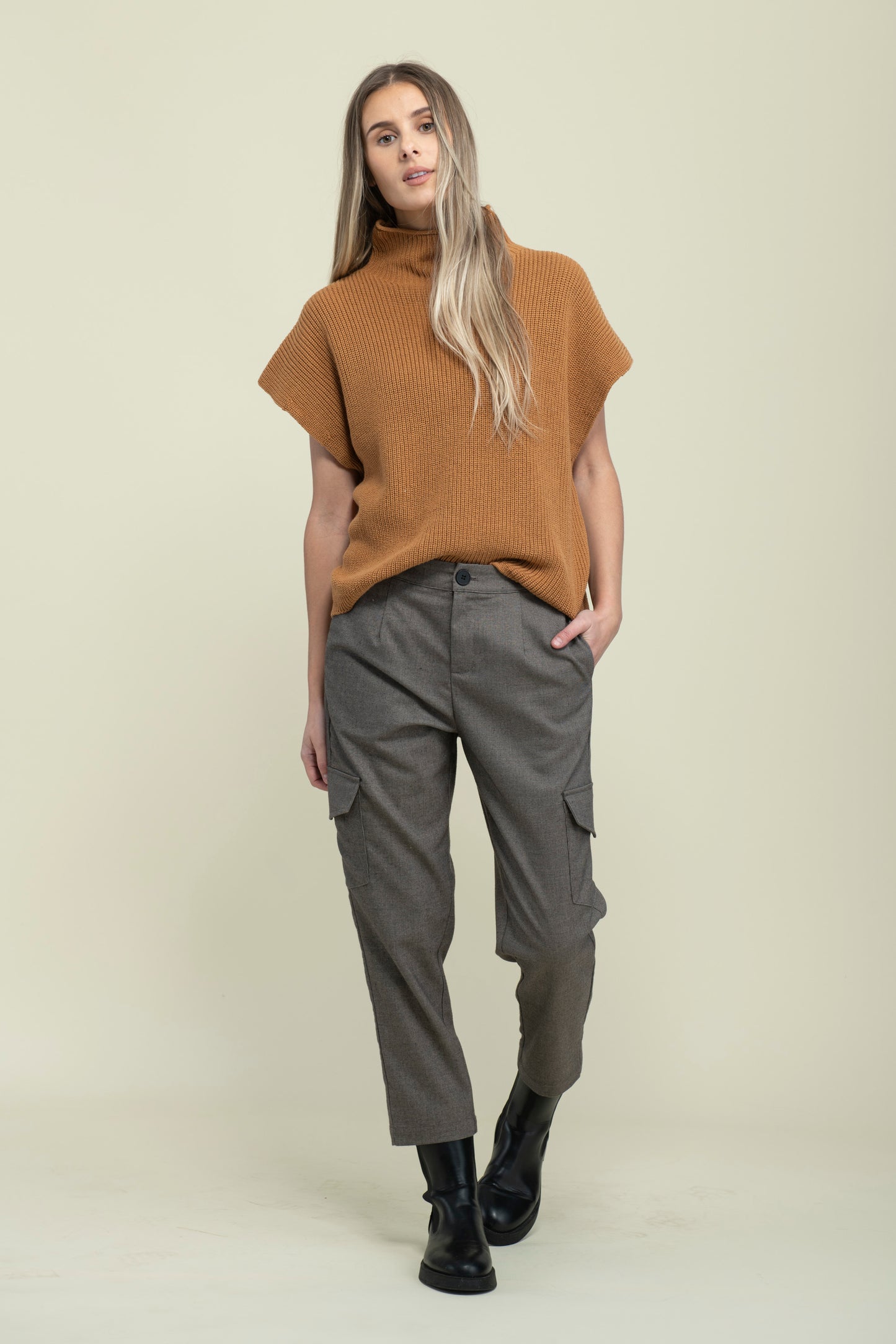 Shawna Funnel Neck