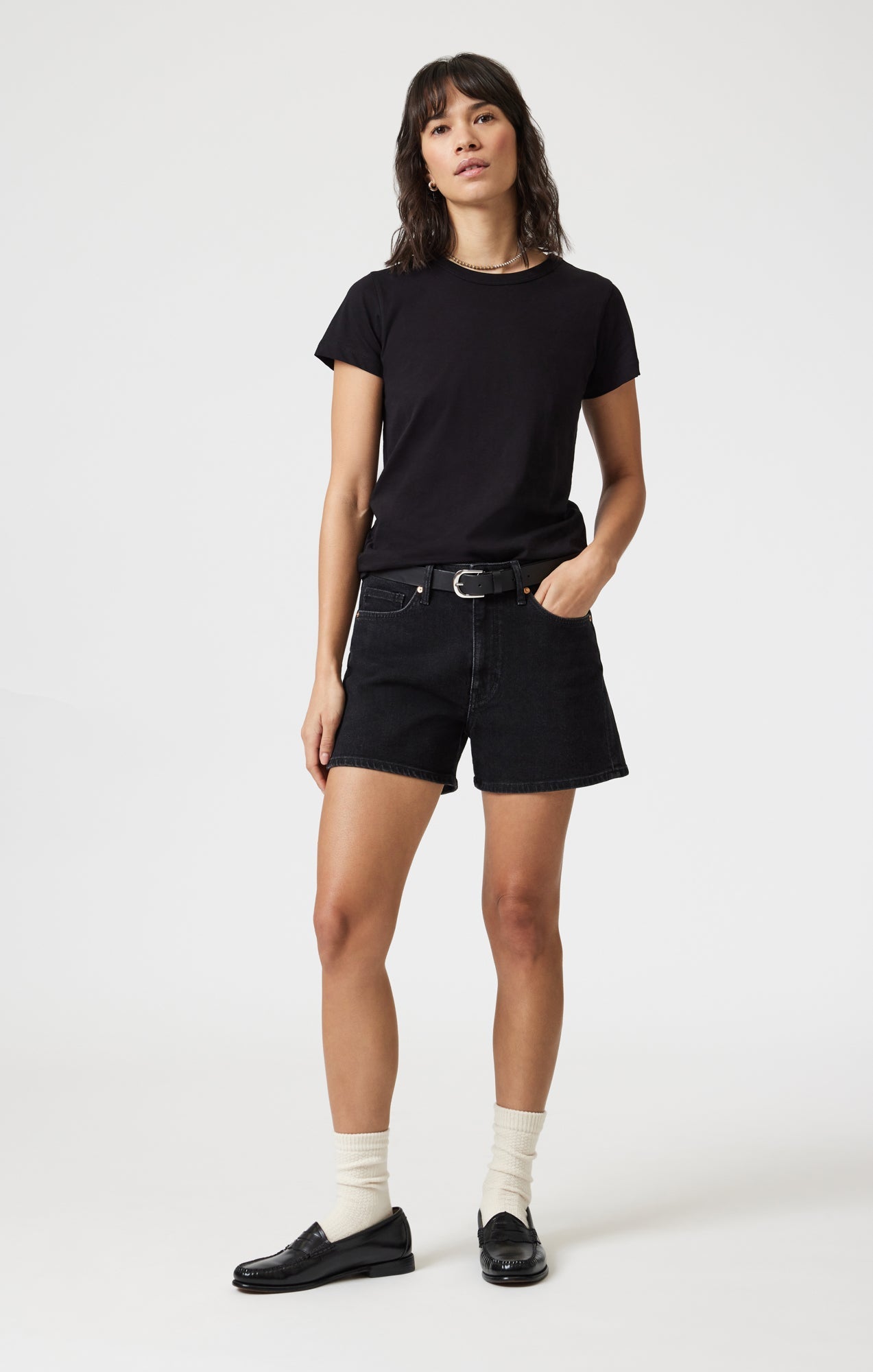 Heidi Short Dark Smoke 90's