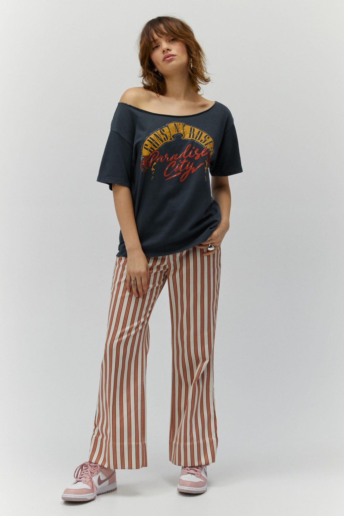 G'N'R Off Shoulder T - Paradise