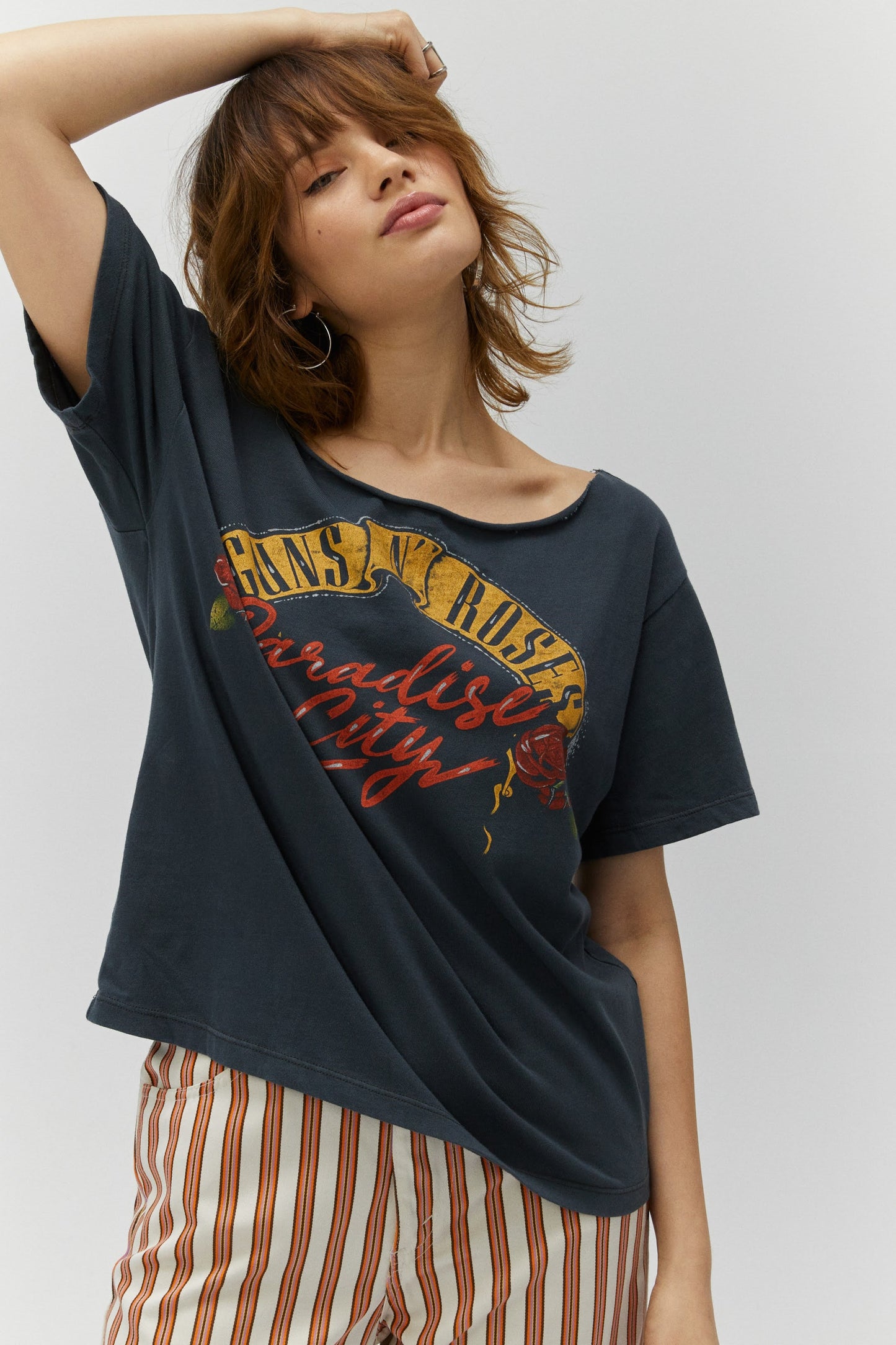 G'N'R Off Shoulder T - Paradise