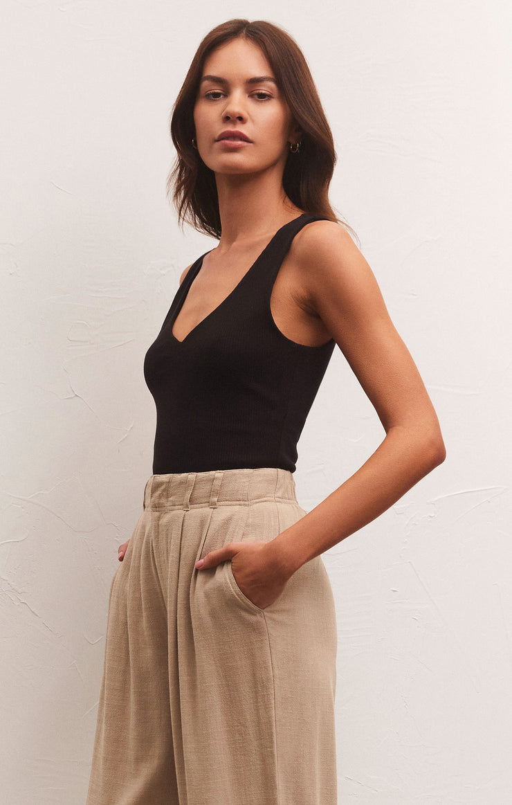 Avala V Rib Top