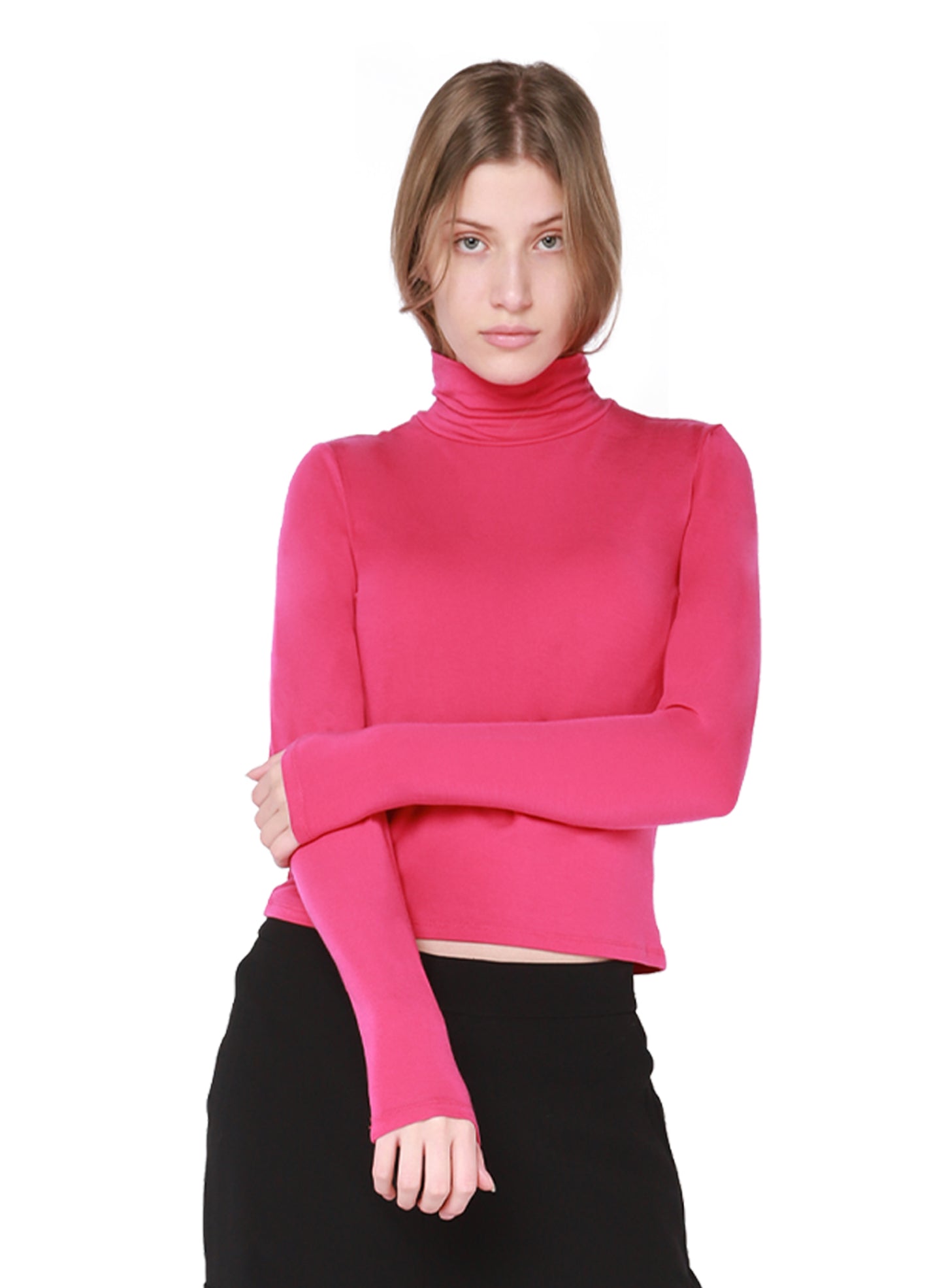 Chara Mock Neck