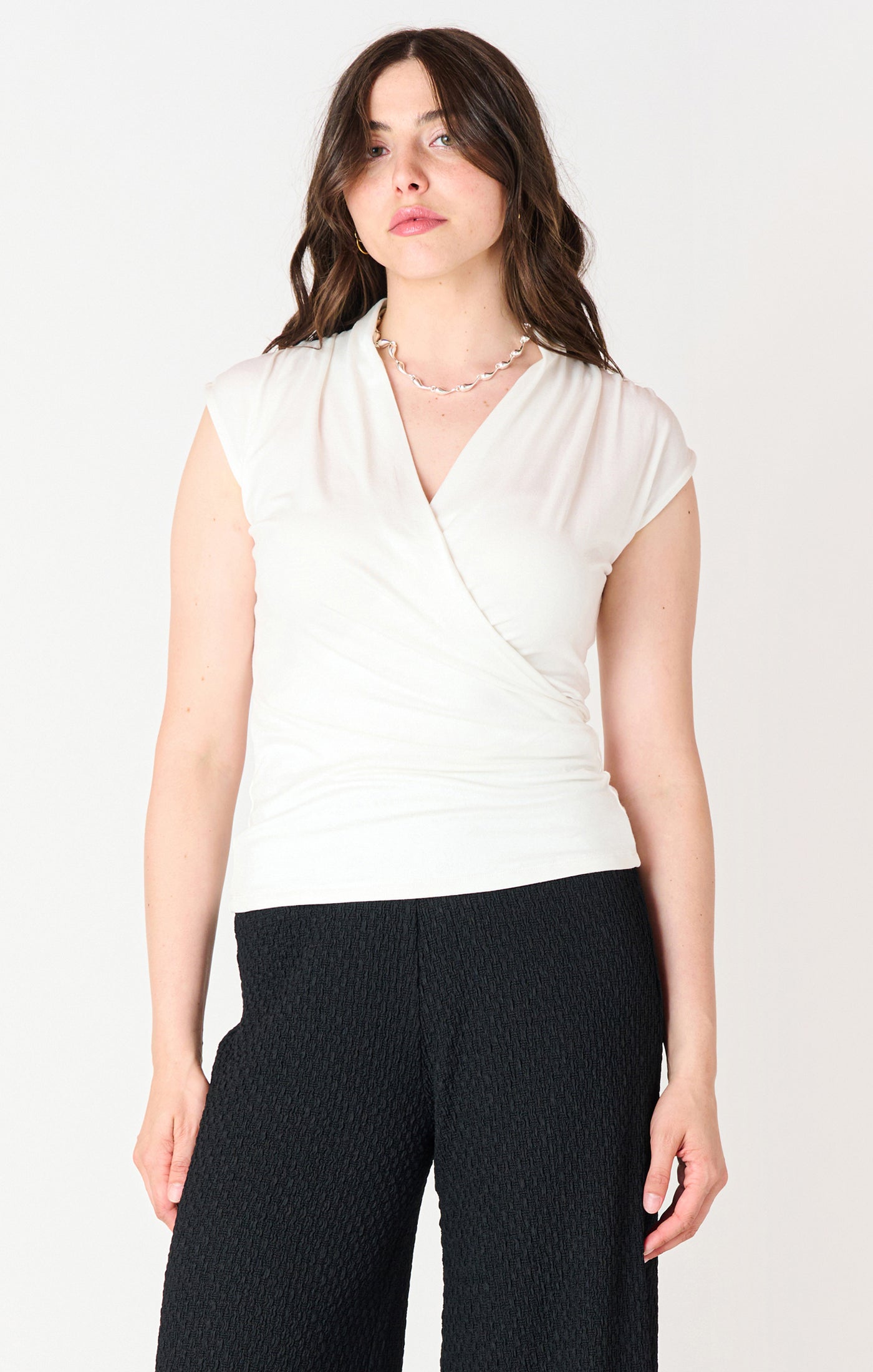 Naia Wrap Top