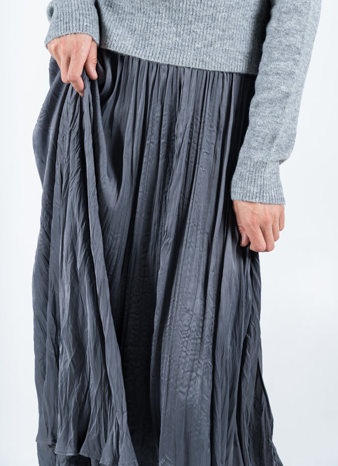 Crinkle Maxi Skirt