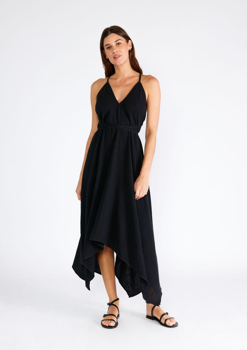 Handkerchief Maxi Dress