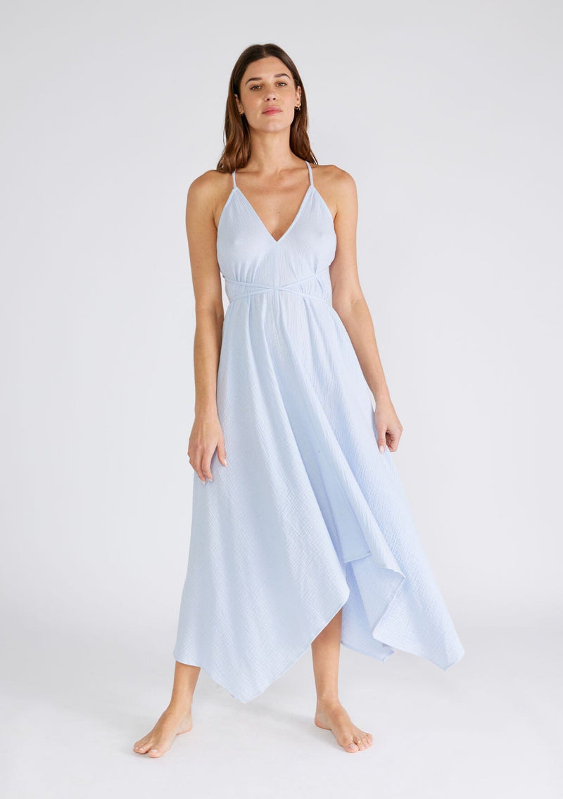 Handkerchief Maxi Dress