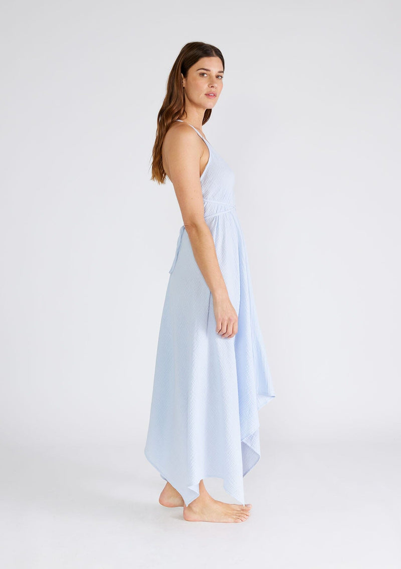 Handkerchief Maxi Dress