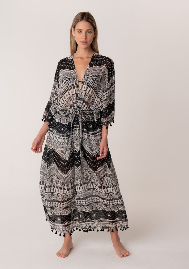 Boho Maxi Kimono