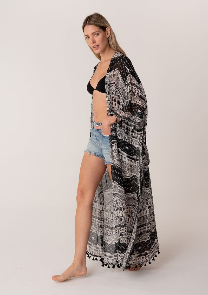 Boho Maxi Kimono