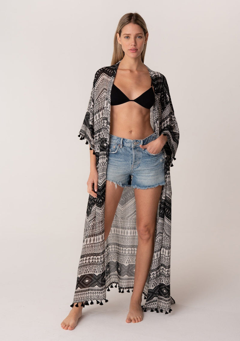 Boho Maxi Kimono