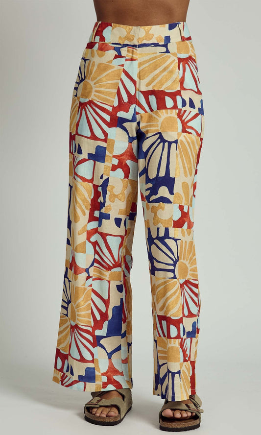Collage Printed Trouser