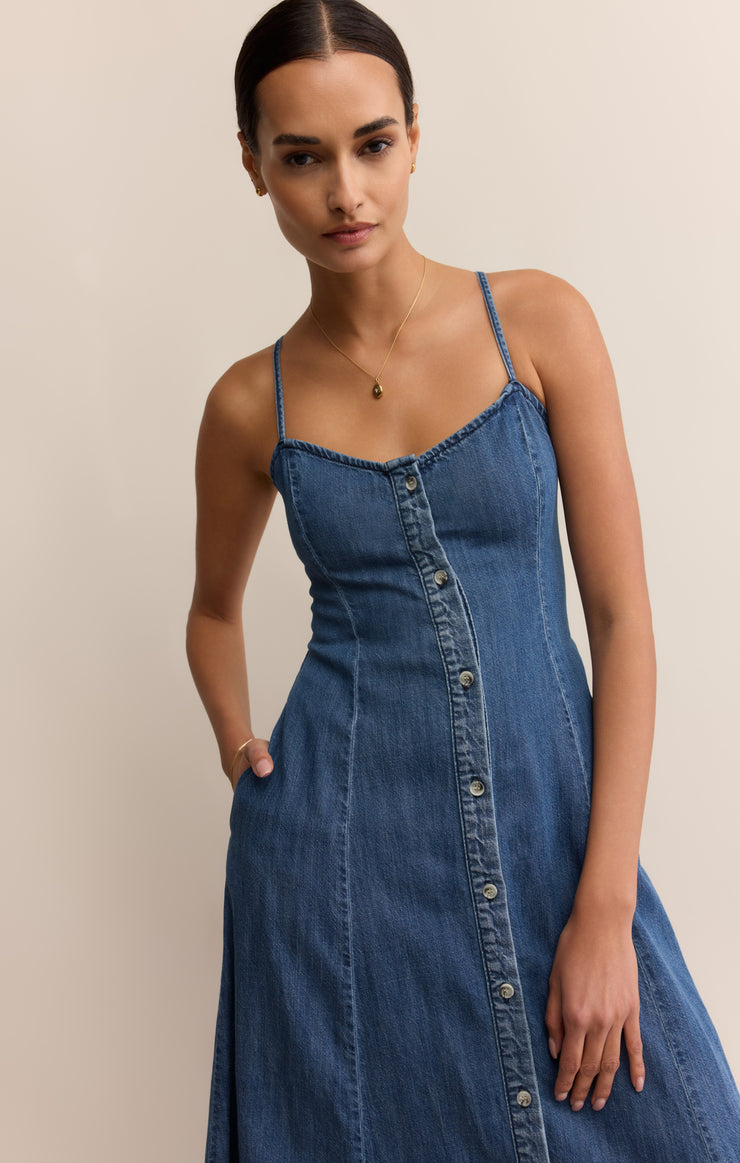 Angel Eyes Denim Dress