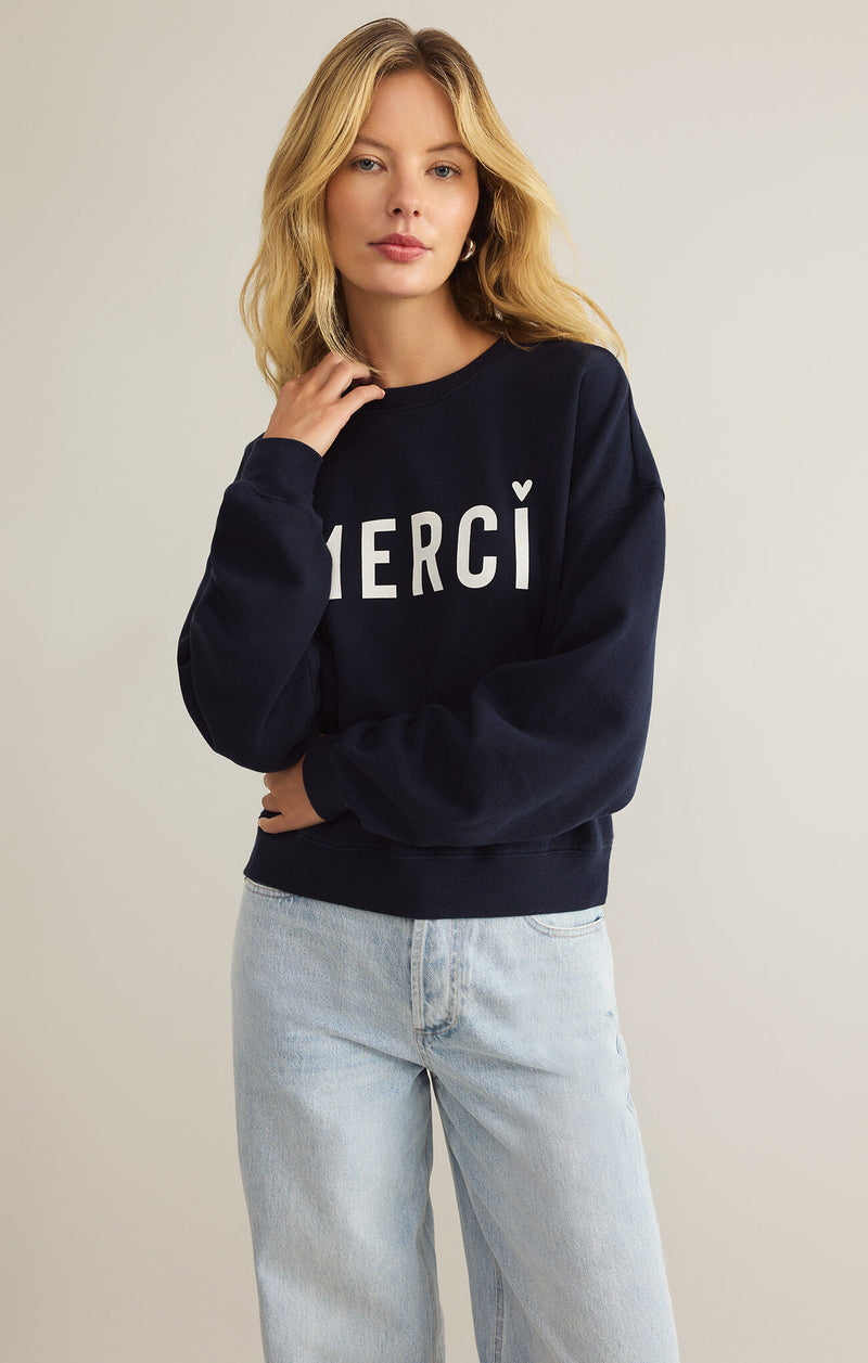 First Date Sweatshirt - Merci