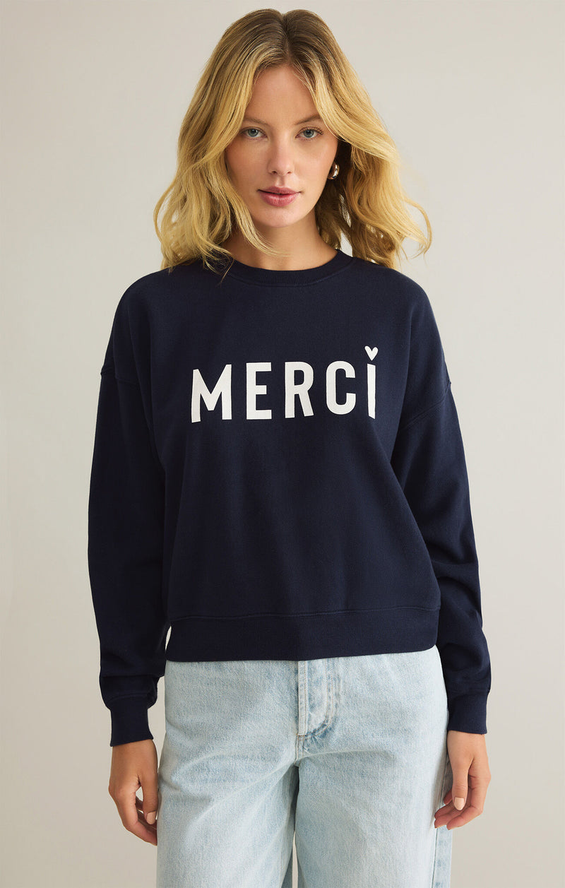 First Date Sweatshirt - Merci