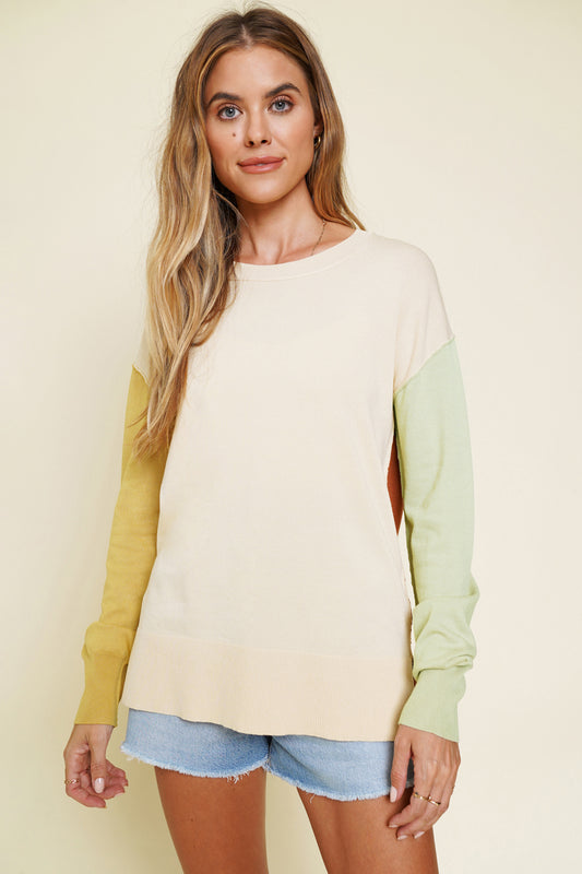 Heron Colorblock Sweater